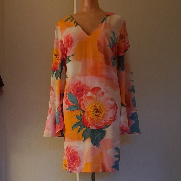 Calvin Klein Dresses & Skirts - Calvin Klein Floral Dress Sz 12